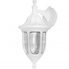 Φωτιστικό Φανάρι Επίτοιχο με ντουί E27 Polycarbonate Λευκό IP44 9-300